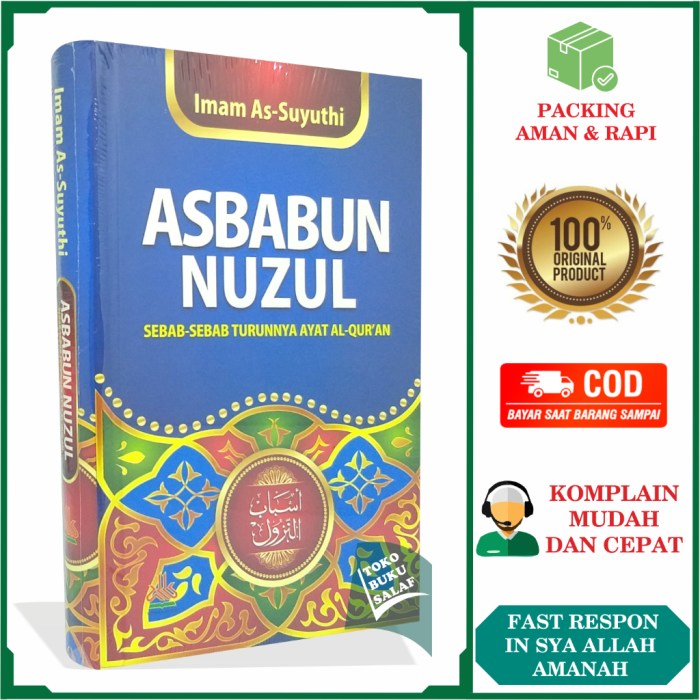 Pengertian asbabun nuzul menurut para ulama