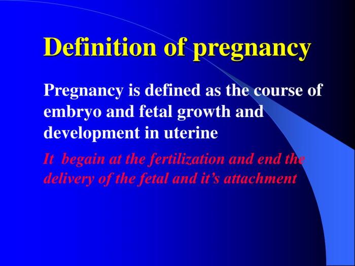Pengertian kehamilan menurut kemenkes