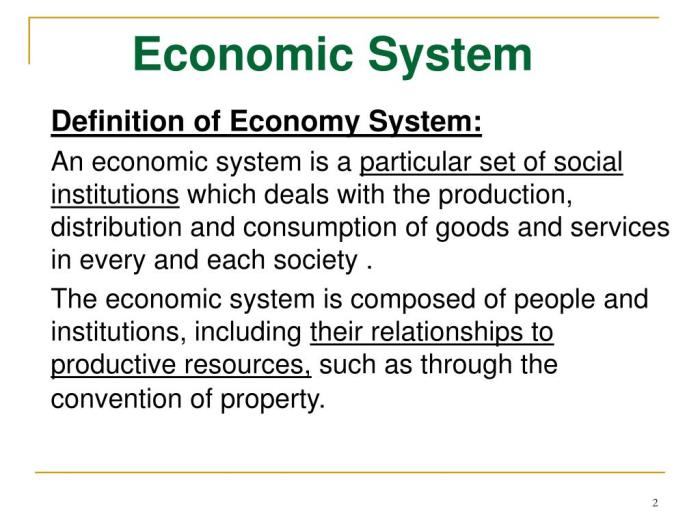 Pengertian sistem ekonomi menurut para ahli