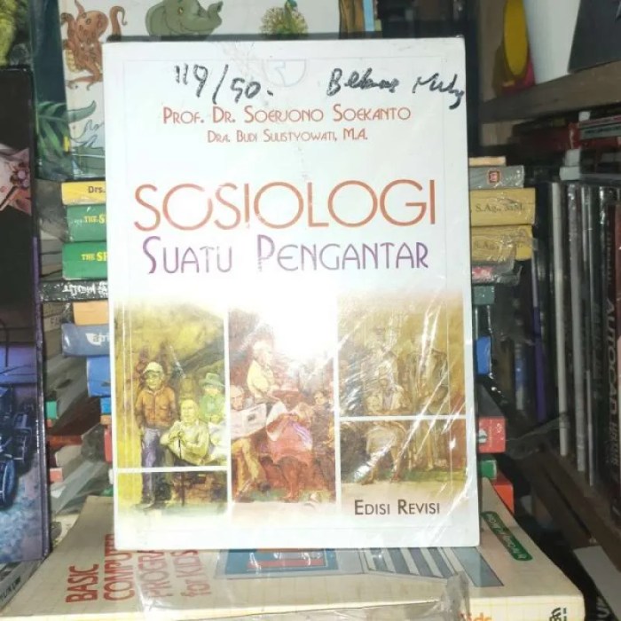 Pengertian masalah sosial menurut soerjono soekanto