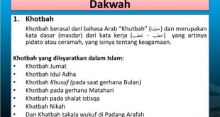 Jelaskan pengertian khutbah tabligh dan dakwah menurut bahasa dan istilah