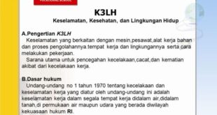 Pengertian k3lh menurut para ahli